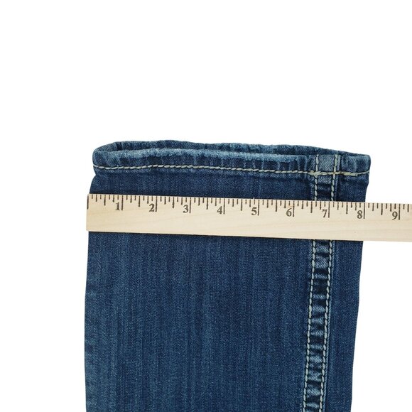 Silver Jeans Co Jeans Women 29x33 Aiko Bootcut Embroidered Whiskered Low Rise - Picture 14 of 15